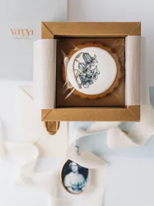 Turtă dulce artistică -  Campanula - Cutie elegantă S